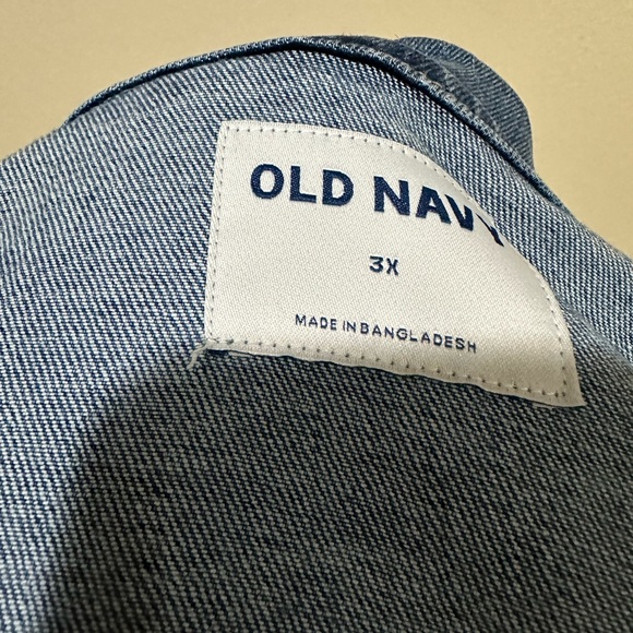 Old Navy women’s Jean jacket 3XL - Picture 6 of 9